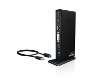 ICY BOX USB - USB, HDMI, RJ-45, DVI - 485725 - zdjęcie 5